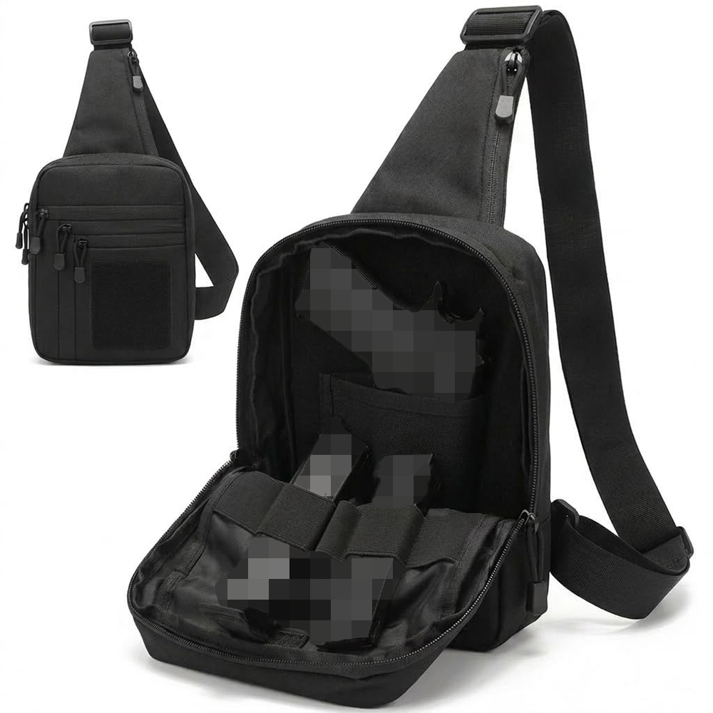 กระเป๋าปืนพกยุทธวิธี กระเป๋าซ่ - Edc Concealed Carry Sling Bag บทวิจารณ์และราคา
